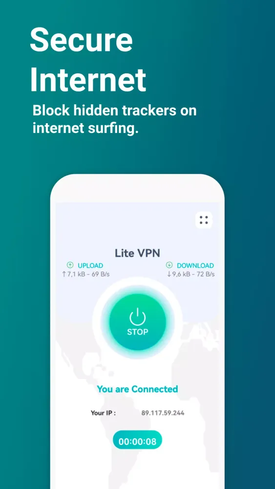 Lite VPN Ekran Görüntüleri