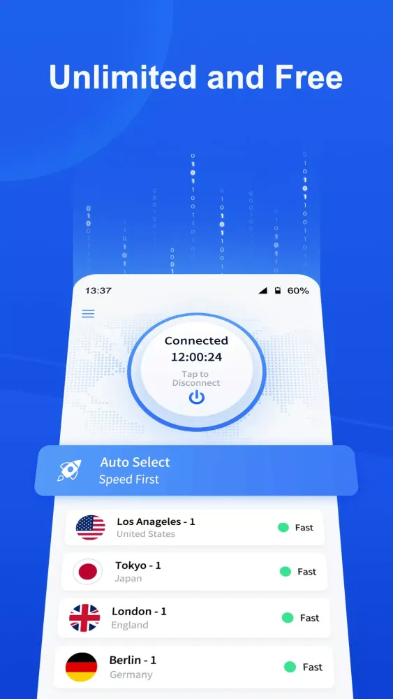 Capturas de pantalla de Fast VPN Pro - Private & Safe