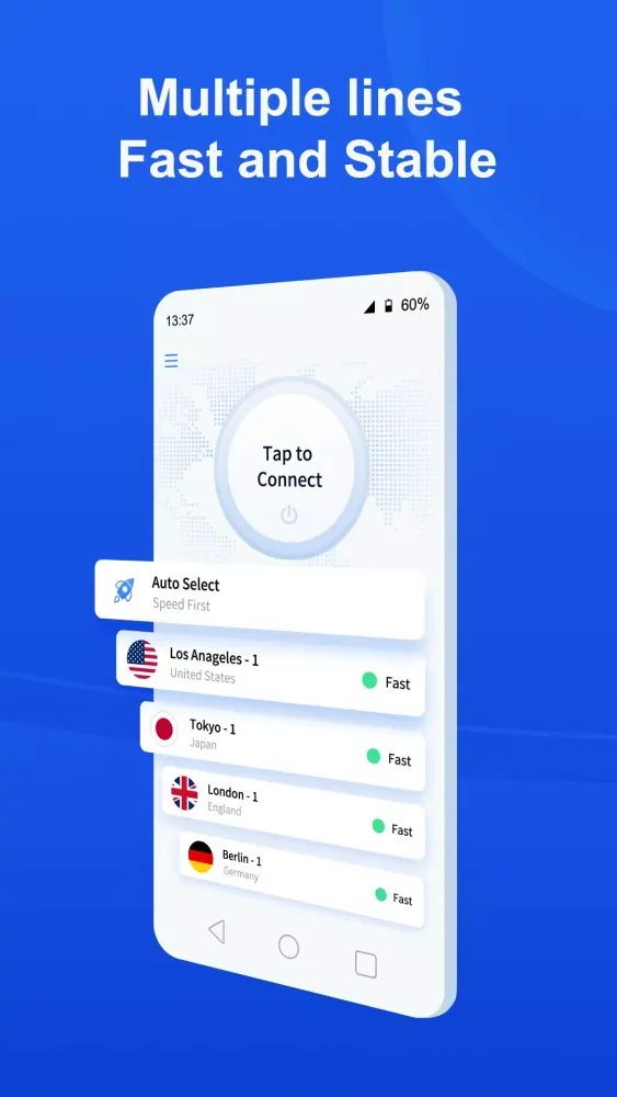 Capturas de pantalla de Fast VPN Pro - Private & Safe