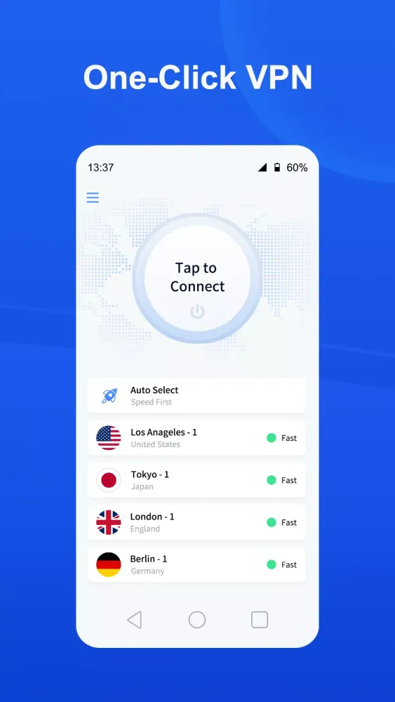 Capturas de pantalla de Fast VPN Pro - Private & Safe