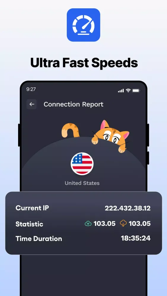 Screenshot di Secure VPN Proxy - Cat Proxy