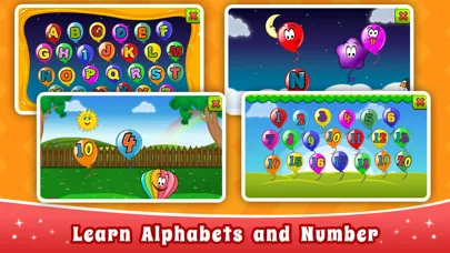 Скриншоты Kids Balloon Pop Learning Game