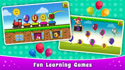 Скриншоты Kids Balloon Pop Learning Game