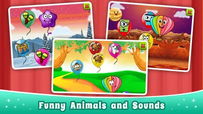 Скриншоты Kids Balloon Pop Learning Game
