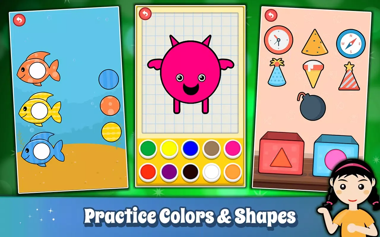 Shapes & Colors Games for Kids Screenshots
