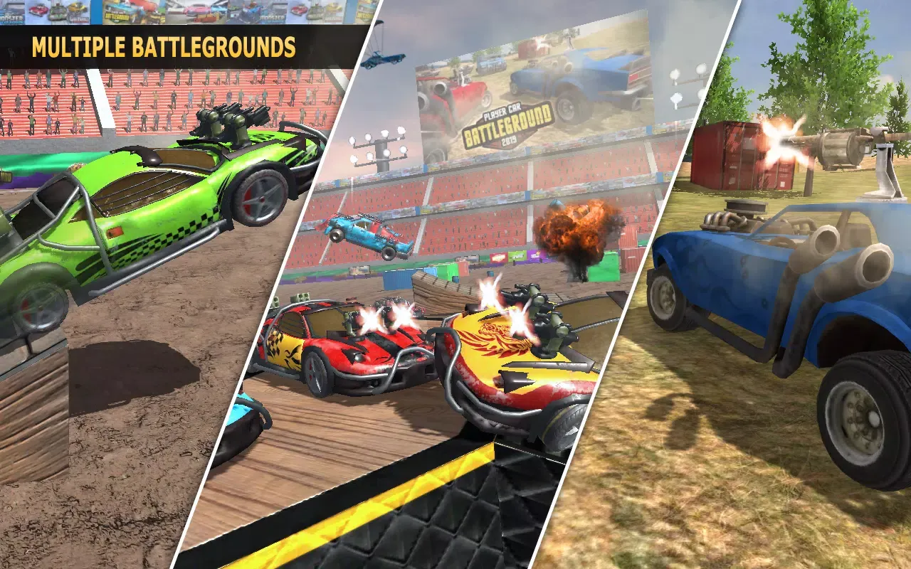 Скриншоты Player Car Fire Battleground