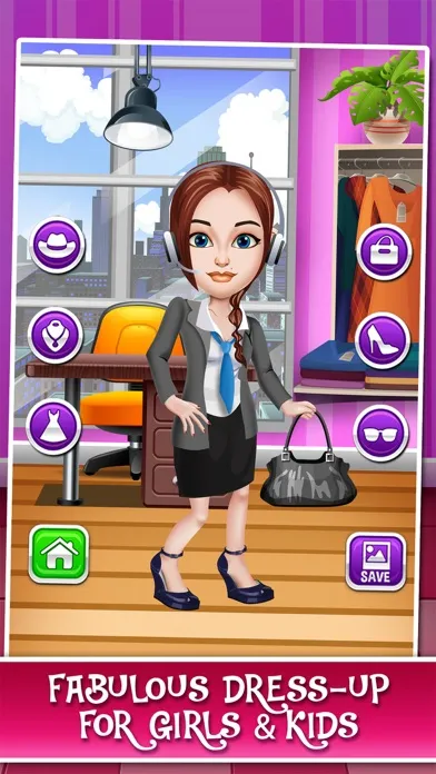 تصاویر Crazy Nail & Hair Party Salon - Girls Dressup, Makeup, and Spa Makeover Games 2