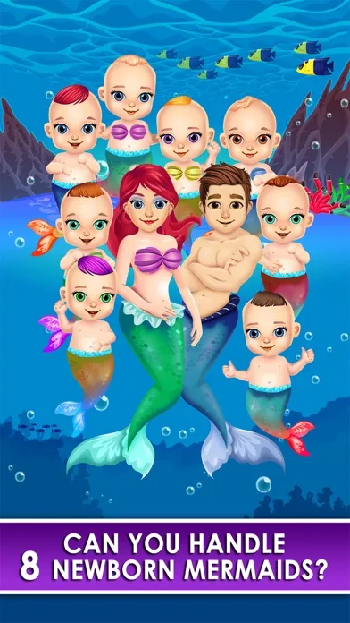 Zrzuty ekranu Mermaid Salon Make-Up Doctor Kids Games Free!