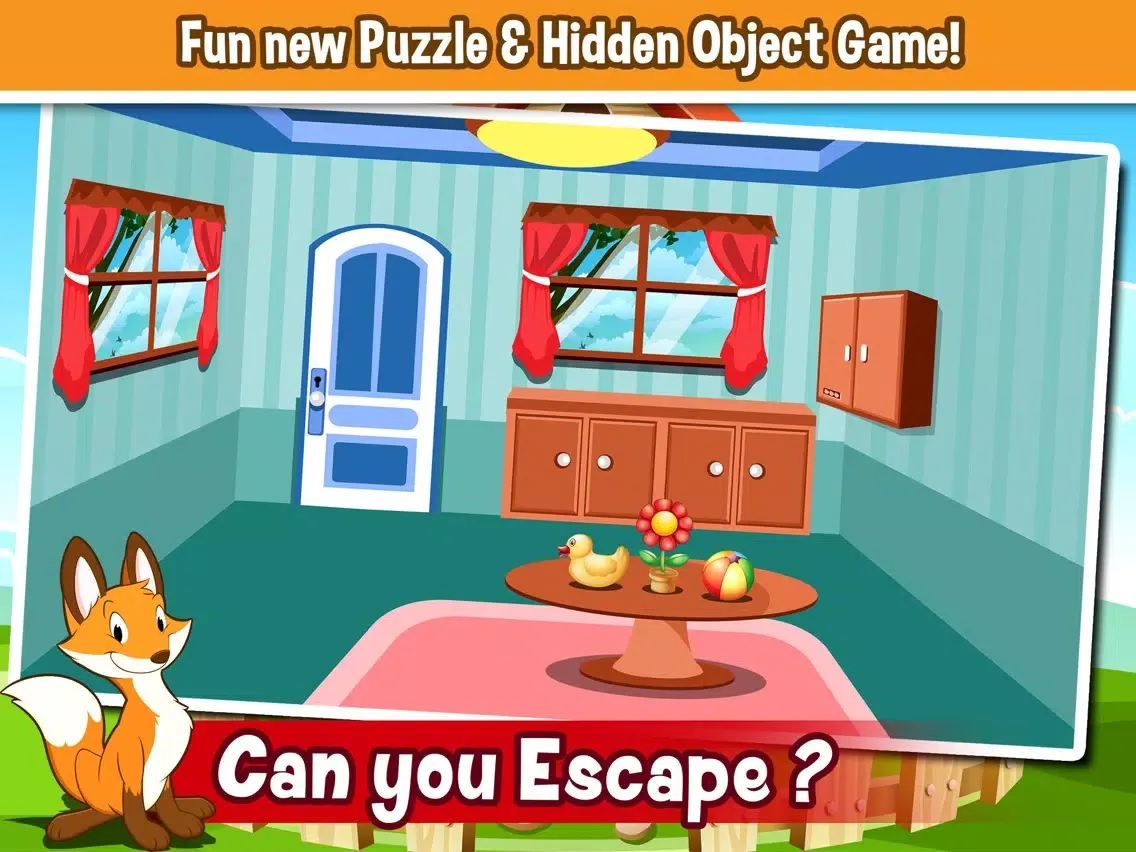 ภาพหน้าจอของ Animal Hidden Object Puzzle Room Quiz - can you escape the best pet door in a close up guess pics game for kids iPad 