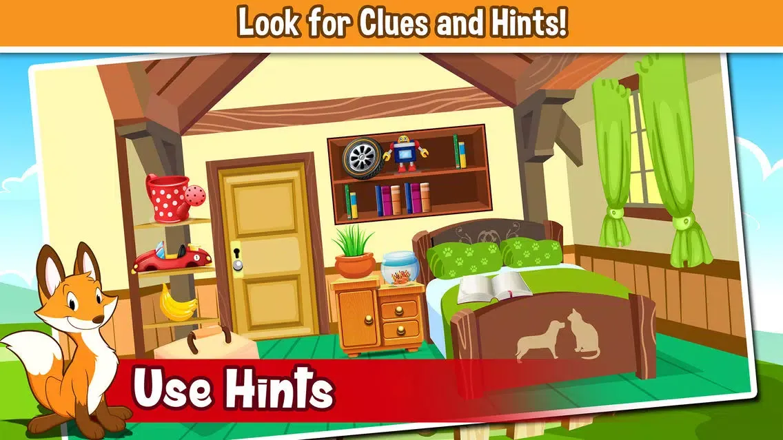 ภาพหน้าจอของ Animal Hidden Object Puzzle Room Quiz - can you escape the best pet door in a close up guess pics game for kids