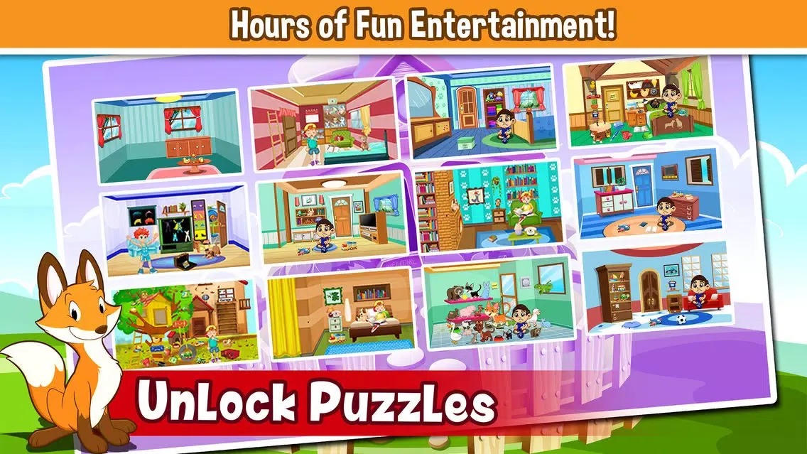 ภาพหน้าจอของ Animal Hidden Object Puzzle Room Quiz - can you escape the best pet door in a close up guess pics game for kids