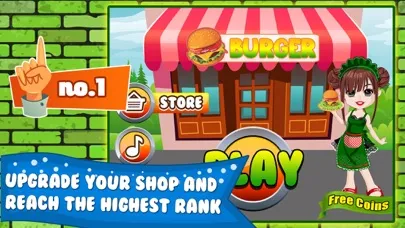 Capturas de pantalla de Burger Cooking Restaurant Maker Jam - the mama king food shop in a jolly diner story dash game!