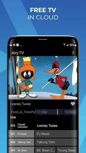 Capturas de pantalla de TV/Movies For AndroidTV AiryTV