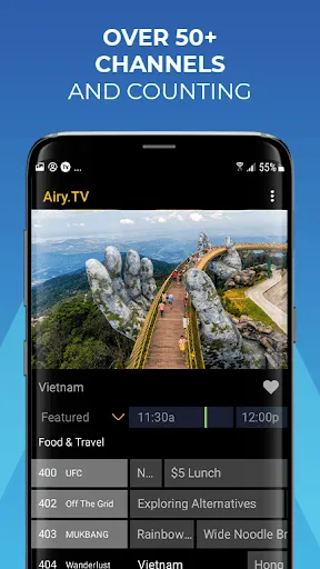 Capturas de pantalla de TV/Movies For AndroidTV AiryTV