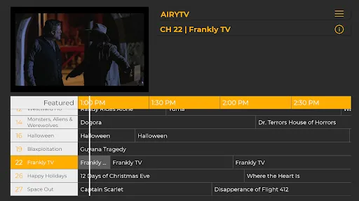 Capturas de pantalla de TV/Movies For AndroidTV AiryTV