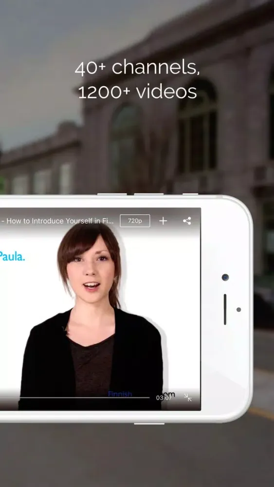 Tangkapan layar Learn to speak Finnish with vocabulary & grammar