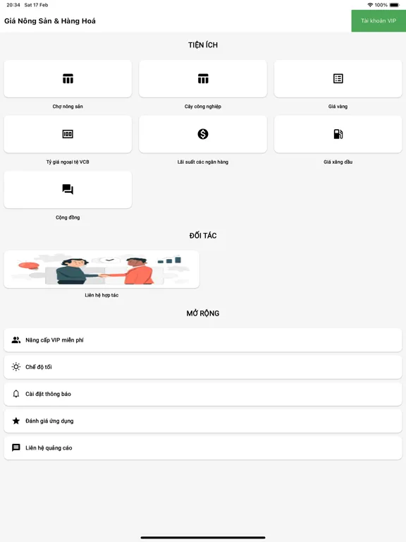 Giá Nông Sản Việt Nam iPad  Screenshots