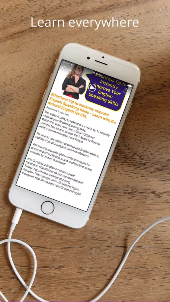 Captures d'écran de Learn to speak Polish with vocabulary & grammar