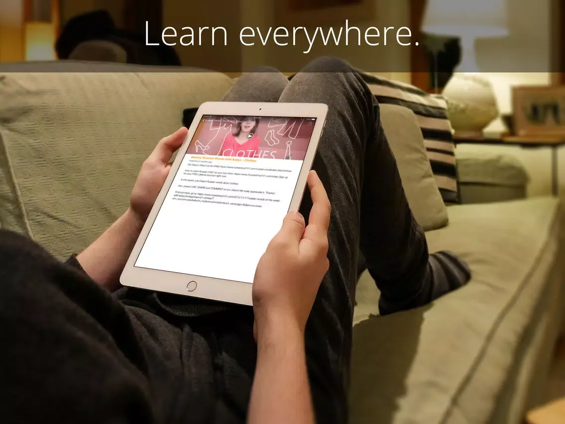 صور Learn to speak Russian with vocabulary & grammar iPad 