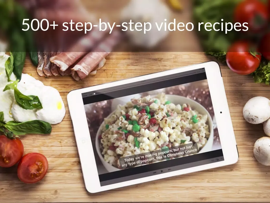 Christmas Recipes: Food recipes & cookbook iPad 应用截图