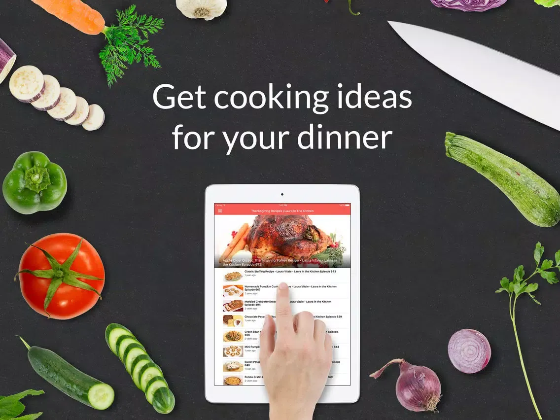 Holiday Recipes: Food recipes, cookbook, meal plan iPad  스크린샷