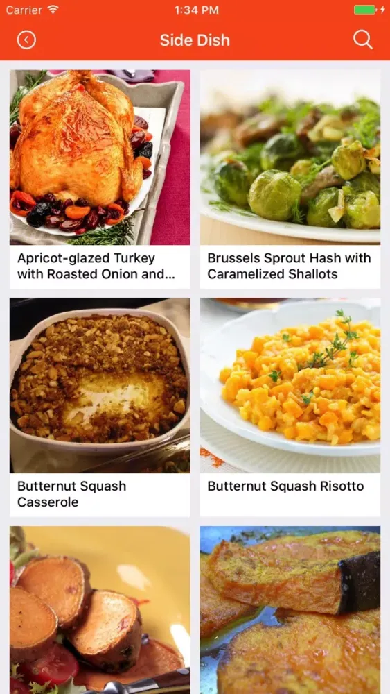 Thanksgiving Recipes: Food recipes & cookbook Ekran Görüntüleri