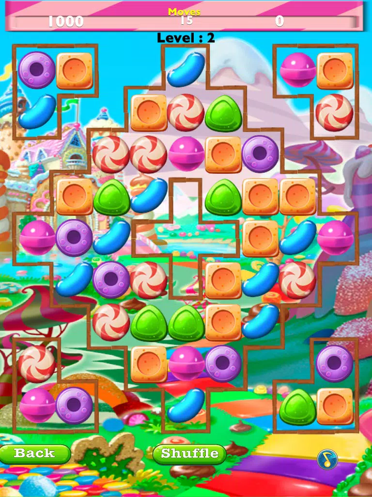 Capturas de tela do Candy Mania Land iPad 