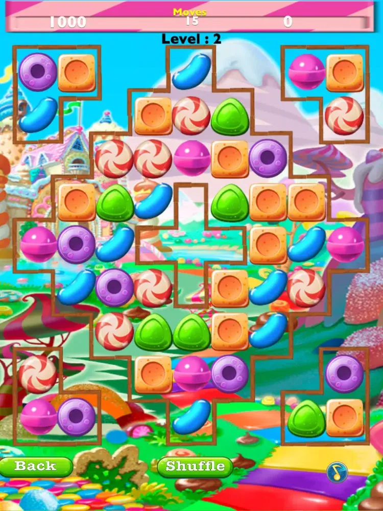 Tangkapan layar Candy Mania Land iPad 