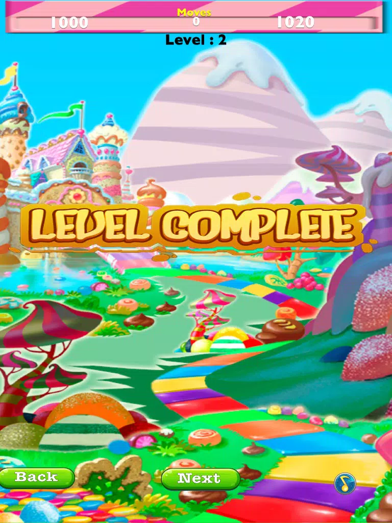 Capturas de tela do Candy Mania Land iPad 