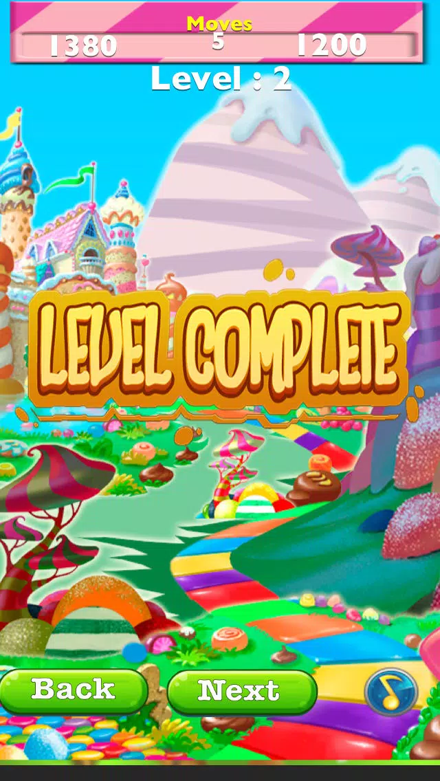 Capturas de tela do Candy Mania Land