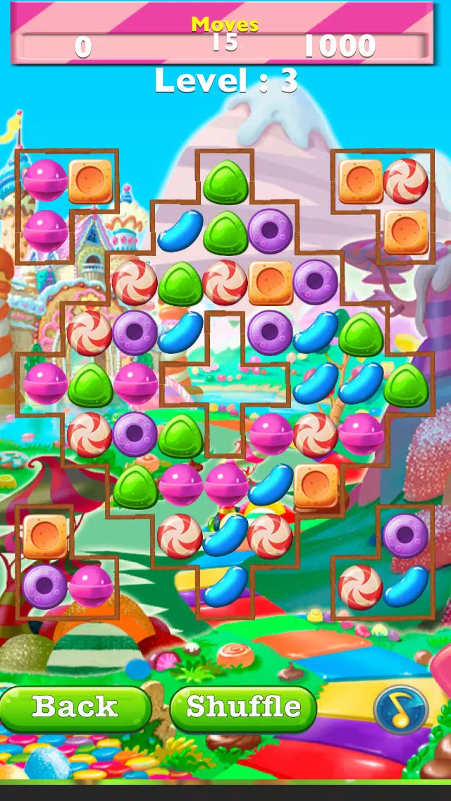 Capturas de tela do Candy Mania Land