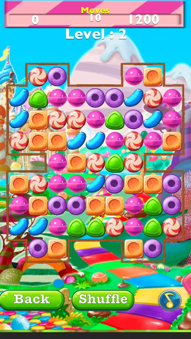 Capturas de tela do Candy Mania Land
