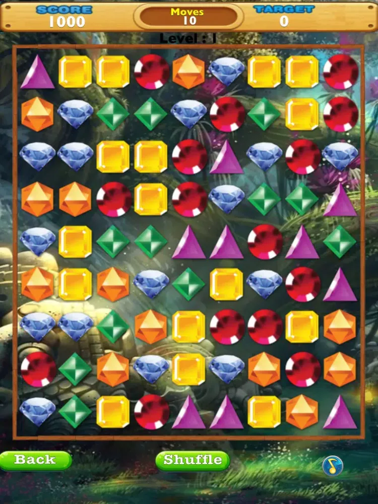 Jewel Forest Mania - Free Match Game for Kids and Adults iPad  स्क्रीनशॉट