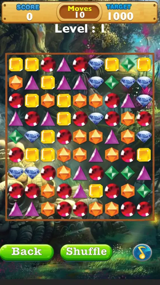 Jewel Forest Mania - Free Match Game for Kids and Adults स्क्रीनशॉट