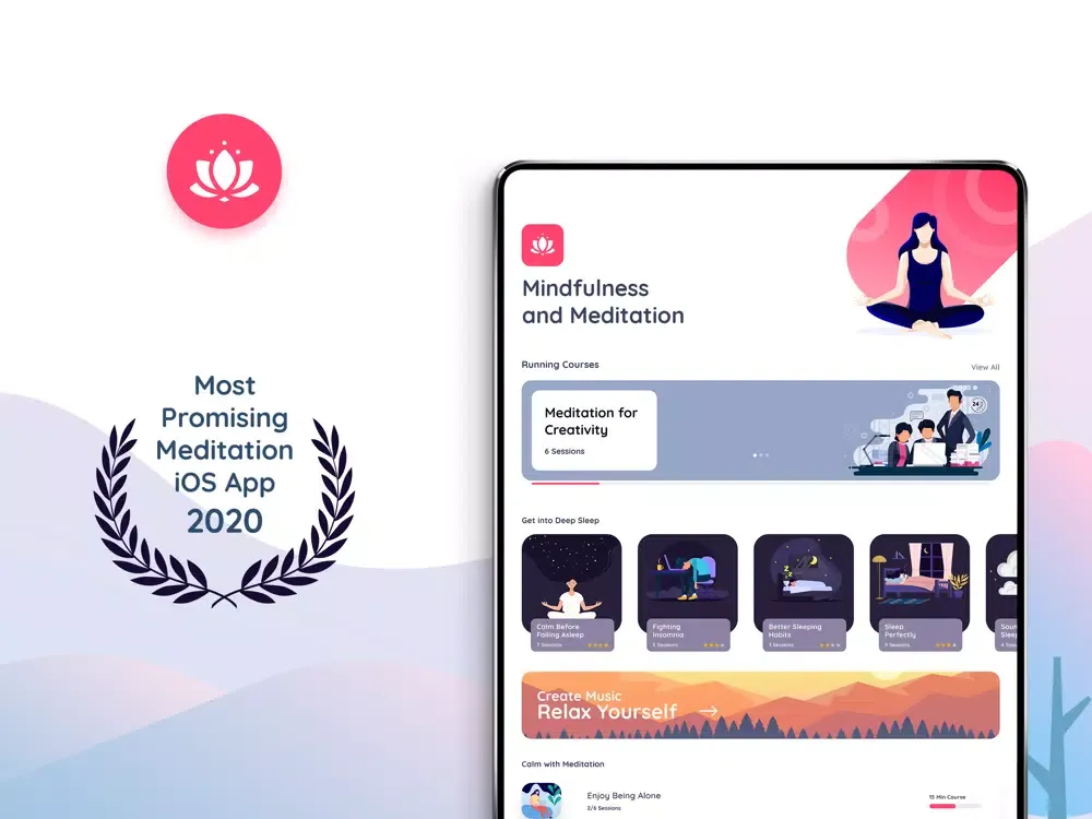 Capturas de pantalla de Meditation and Sleep Sounds iPad 