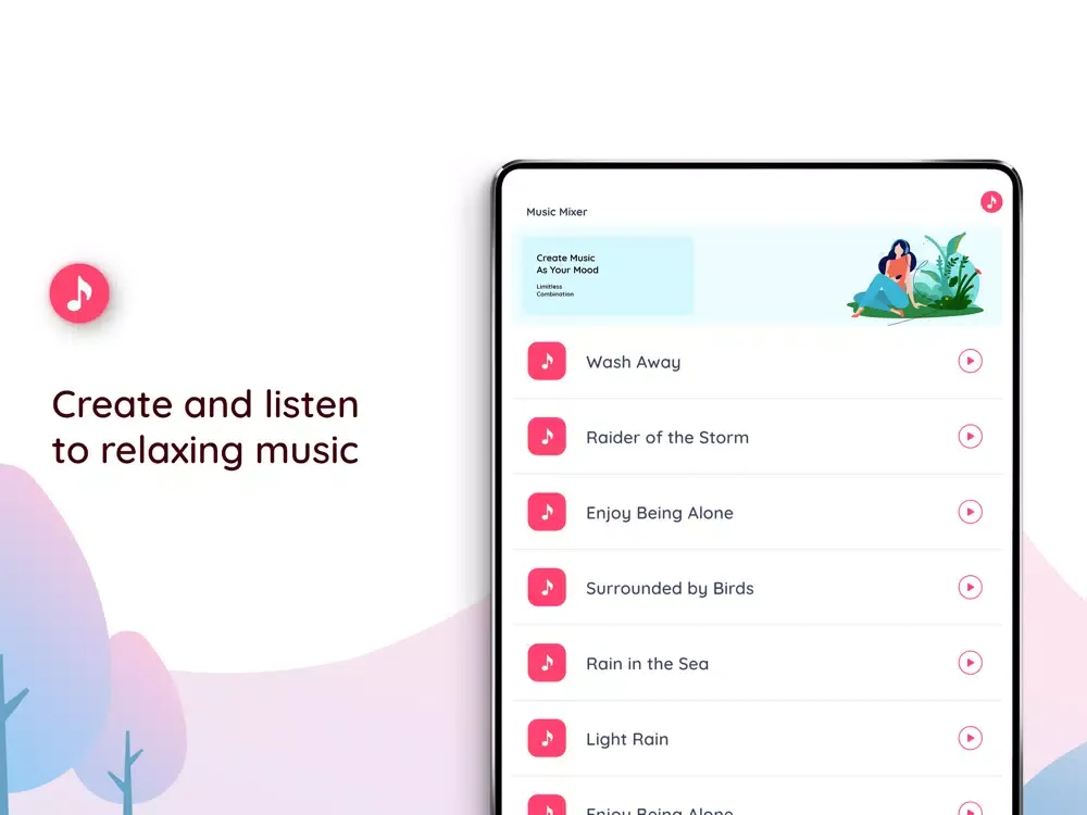 Capturas de pantalla de Meditation and Sleep Sounds iPad 