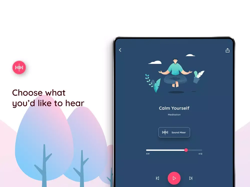 Capturas de pantalla de Meditation and Sleep Sounds iPad 