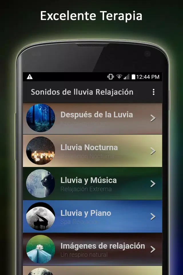 Sonidos de lluvia Relajación應用截圖