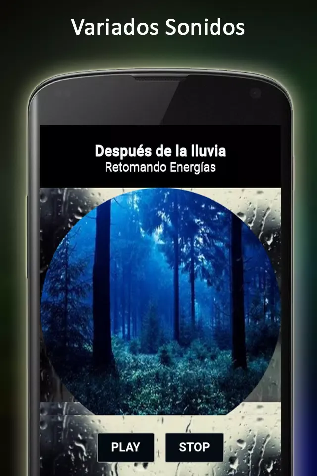 Sonidos de lluvia Relajación應用截圖