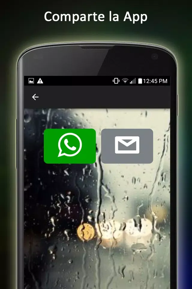 Sonidos de lluvia Relajación應用截圖