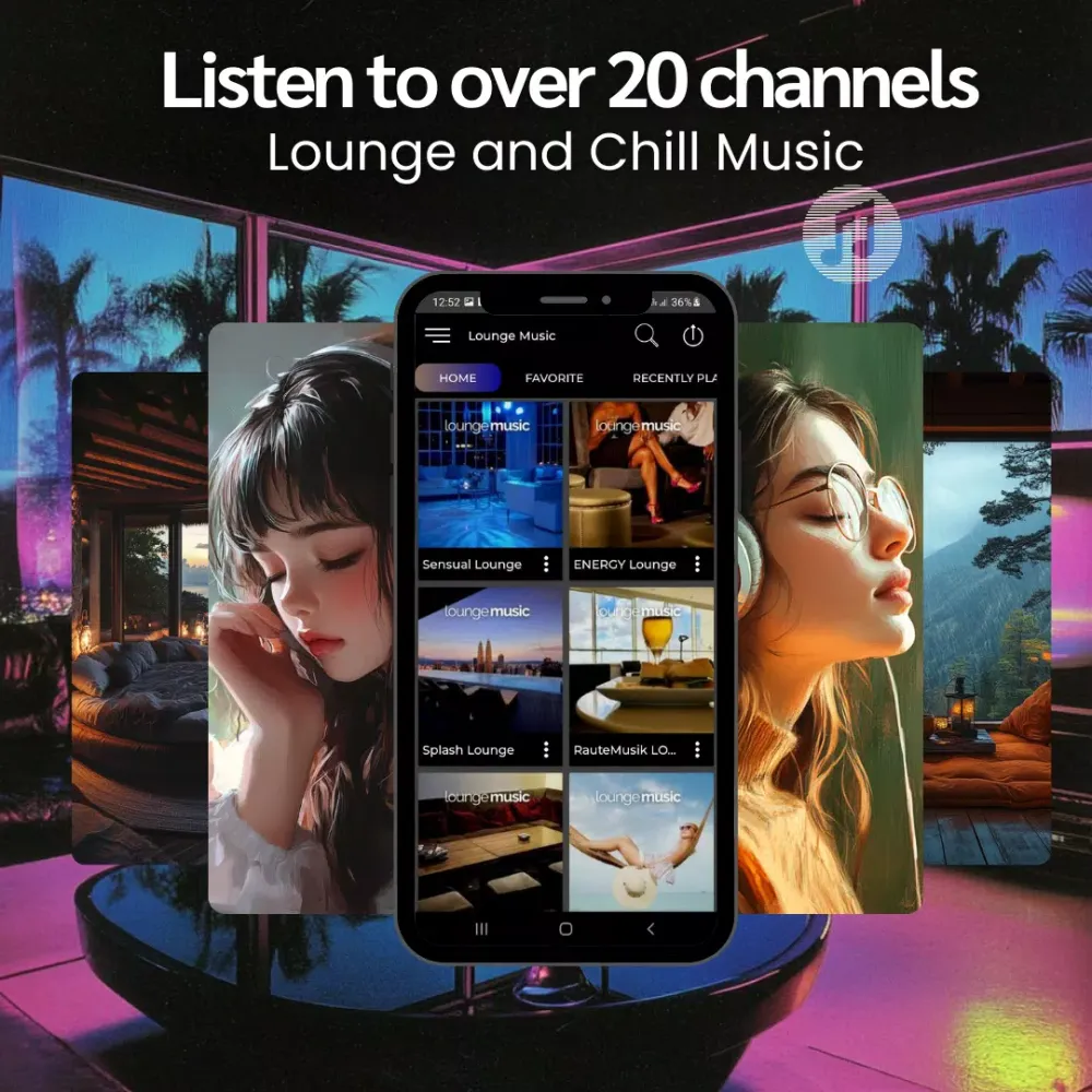 Lounge fm chill out स्क्रीनशॉट
