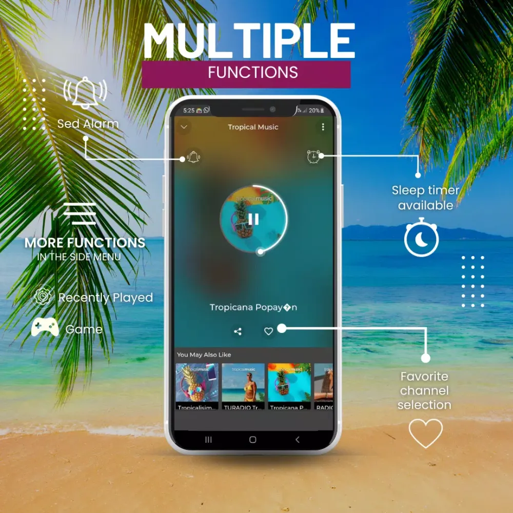 Tropical Music Screenshots