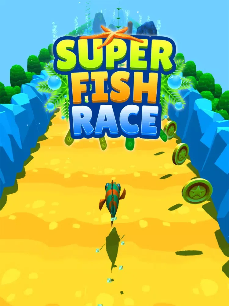 Fish Race: New Fun Shark Games iPad  स्क्रीनशॉट