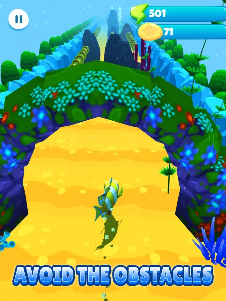 Fish Race: New Fun Shark Games iPad  स्क्रीनशॉट