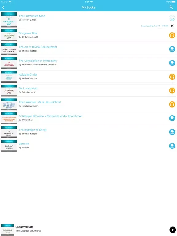 Religion & Spiritual Audibooks iPad Screenshots