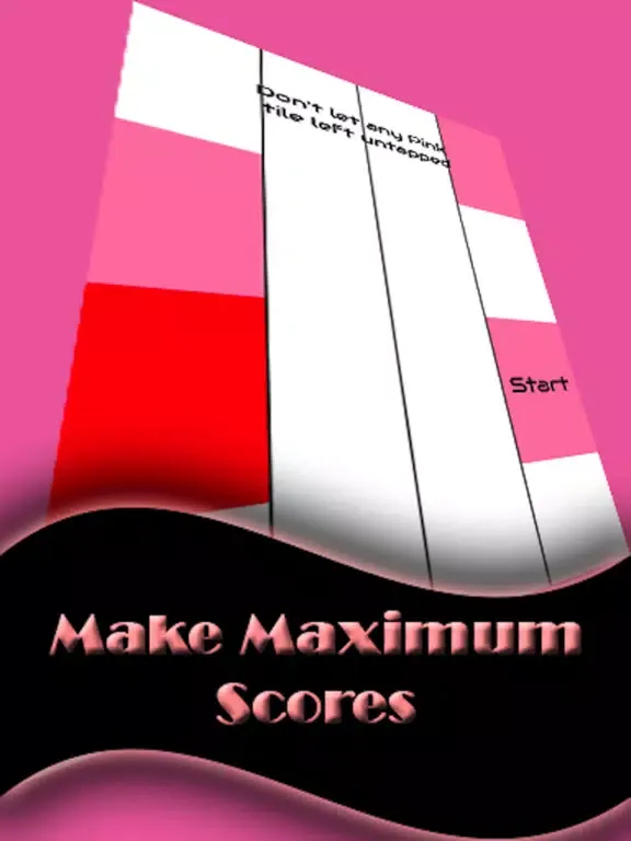 Capturas de pantalla de Pink Piano Tiles - Tap Tap Music Tiles Game iPad 