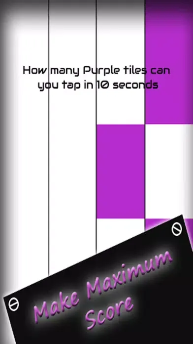 Purple Piano Tiles - Tap Purple Color Piano Tile and Avoid White Tiles应用截图