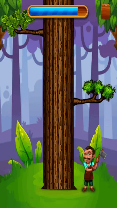 Capturas de pantalla de The Woodman Land - Tree cutter game for toddler