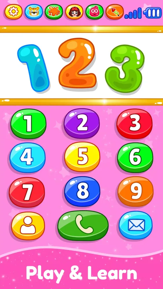 Princess Baby Phone Games kids Ekran Görüntüleri