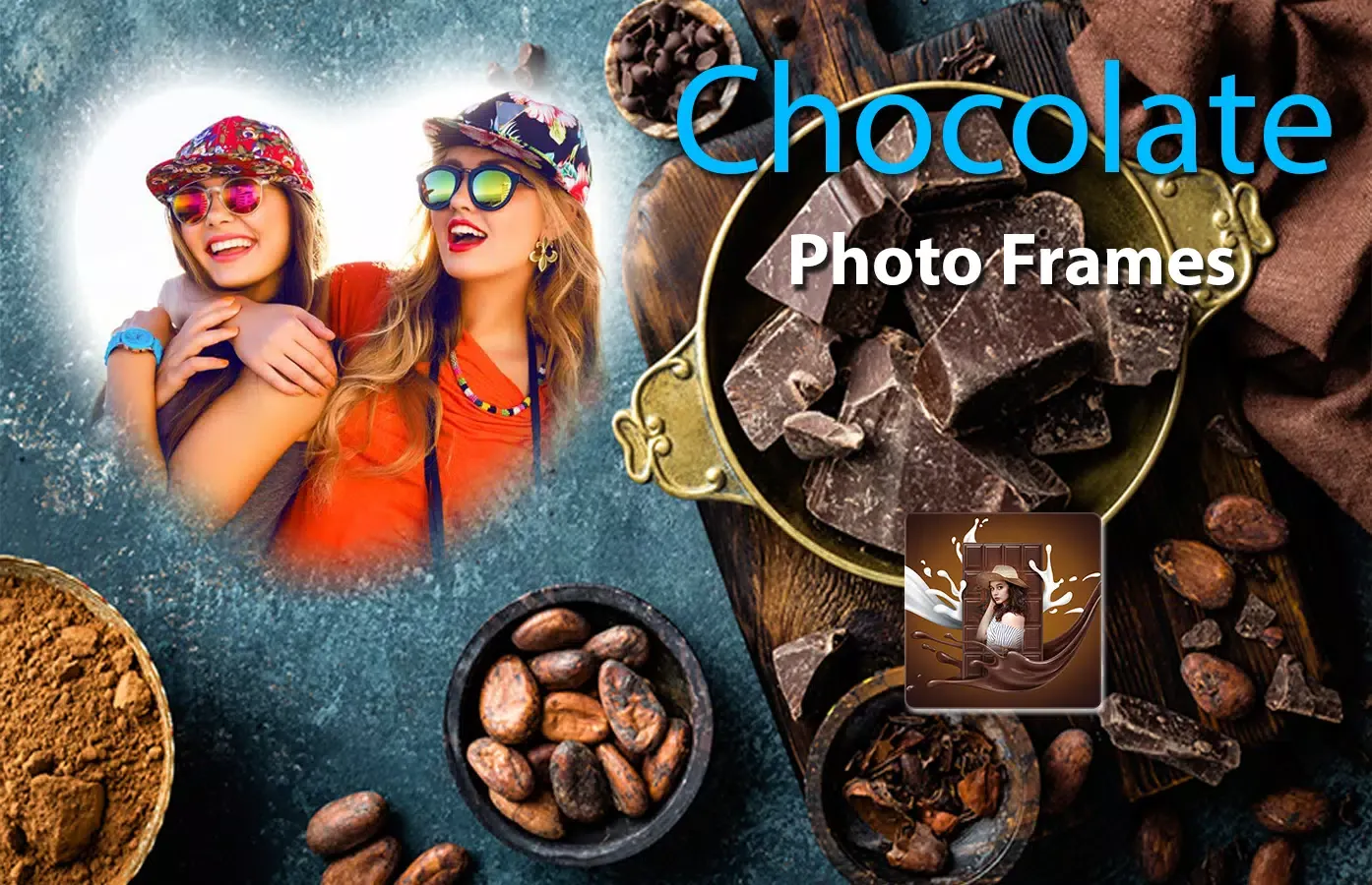 Chocolate Photo Frames应用截图